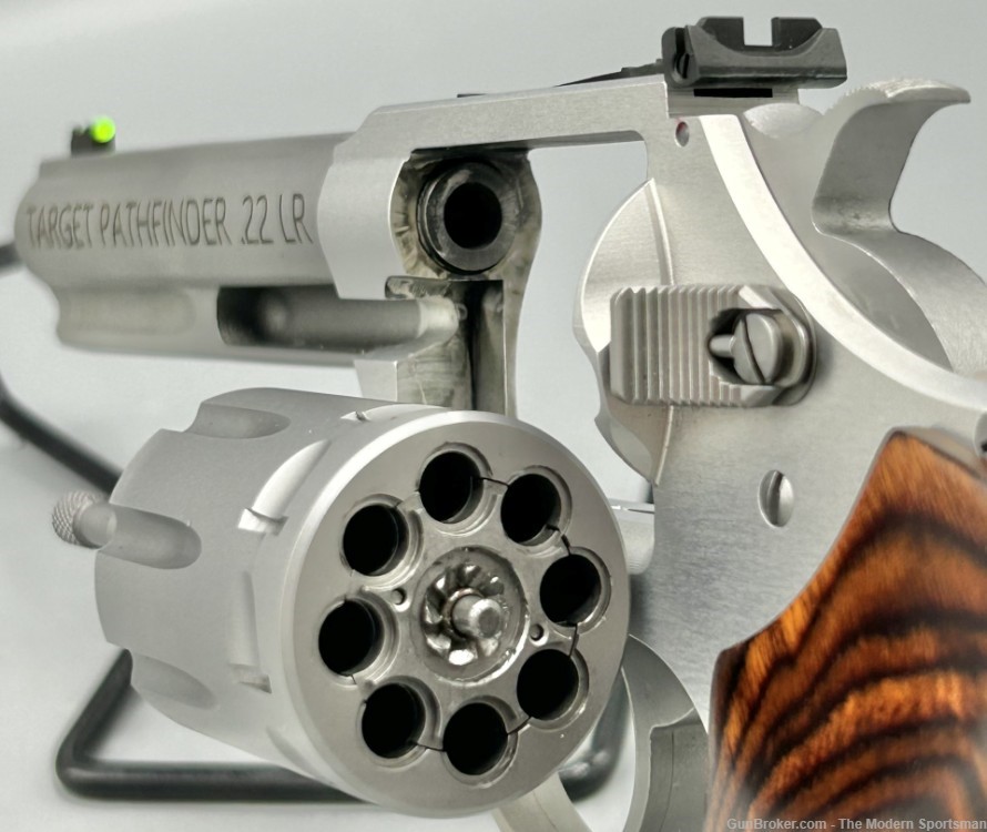 Charter Arms Target Pathfinder .22 LR 4.2" 8rd DASA Revolver Stainless 22LR-img-4
