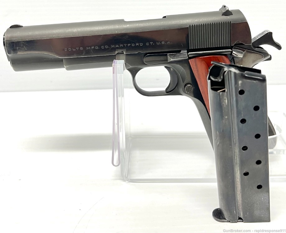1947 Colt Pre-70 series 38 Super “FAT BARREL” 1911-img-12