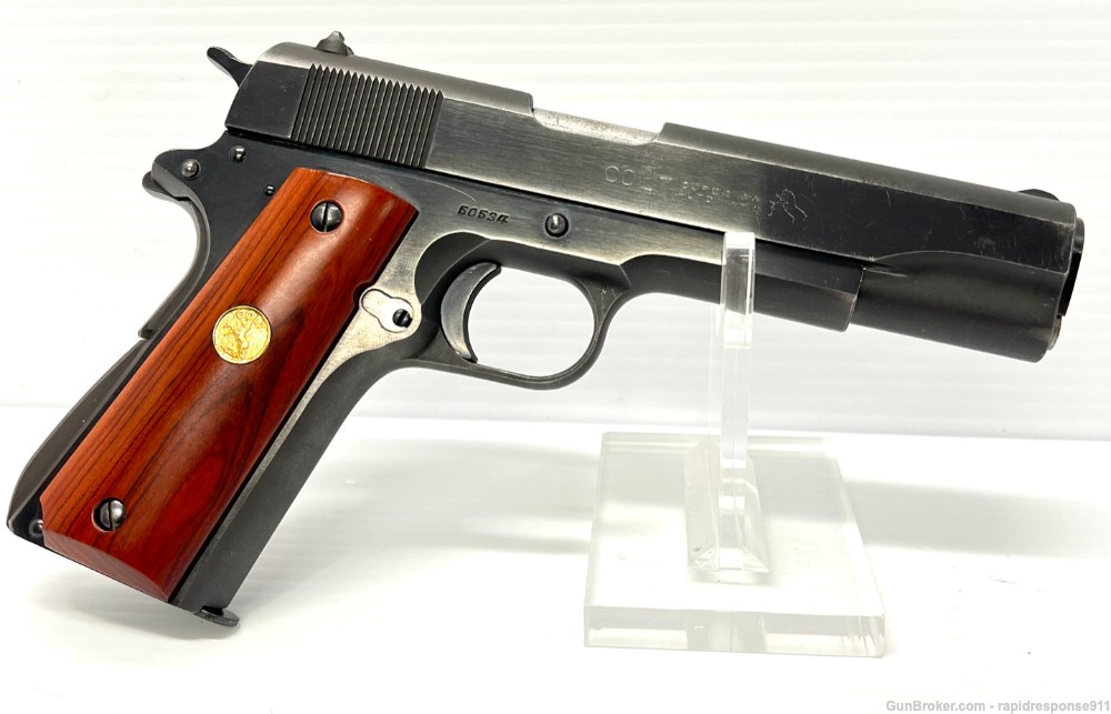 1947 Colt Pre-70 series 38 Super “FAT BARREL” 1911-img-1