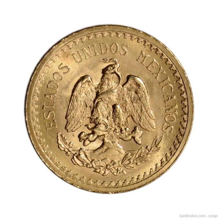 2 1/2 peso GOLD NICE UNC COIN-img-1