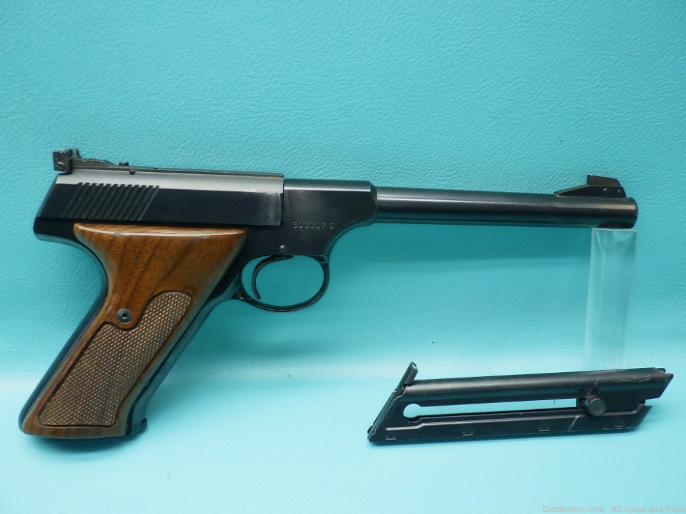 Colt Woodsman 3rd Series Target .22LR 6"bb Pistol MFG 1976 W/ 2 Mags-img-0