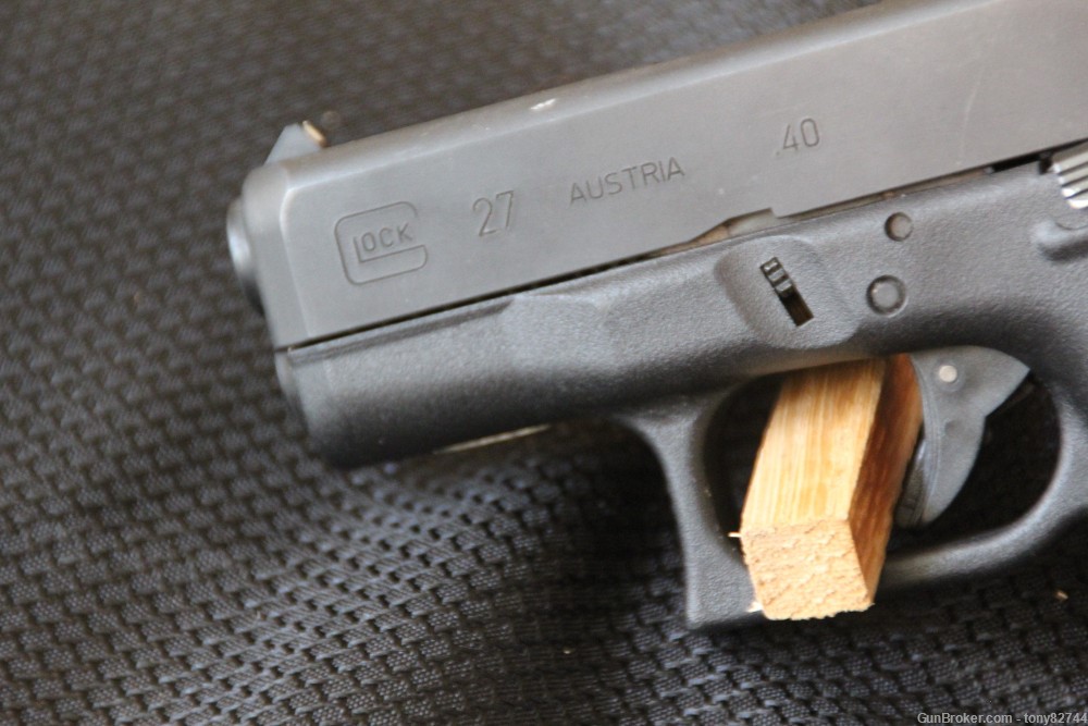 Glock G27 Gen3 P1-27502-9 Sub-Compact 40 S&W 9+1 3.43" 1997 Black -img-8