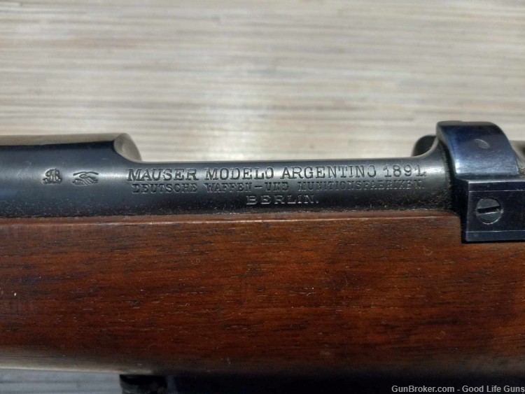 DWM ARGENTINIAN MAUSER M1891 7mm C&R 7.65X53-img-12