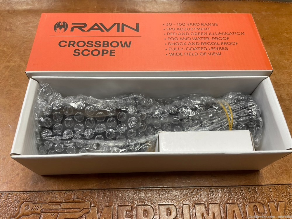 RAVIN CROSSBOW SCOPE R168 550 FPS FACTORY NEW-img-1