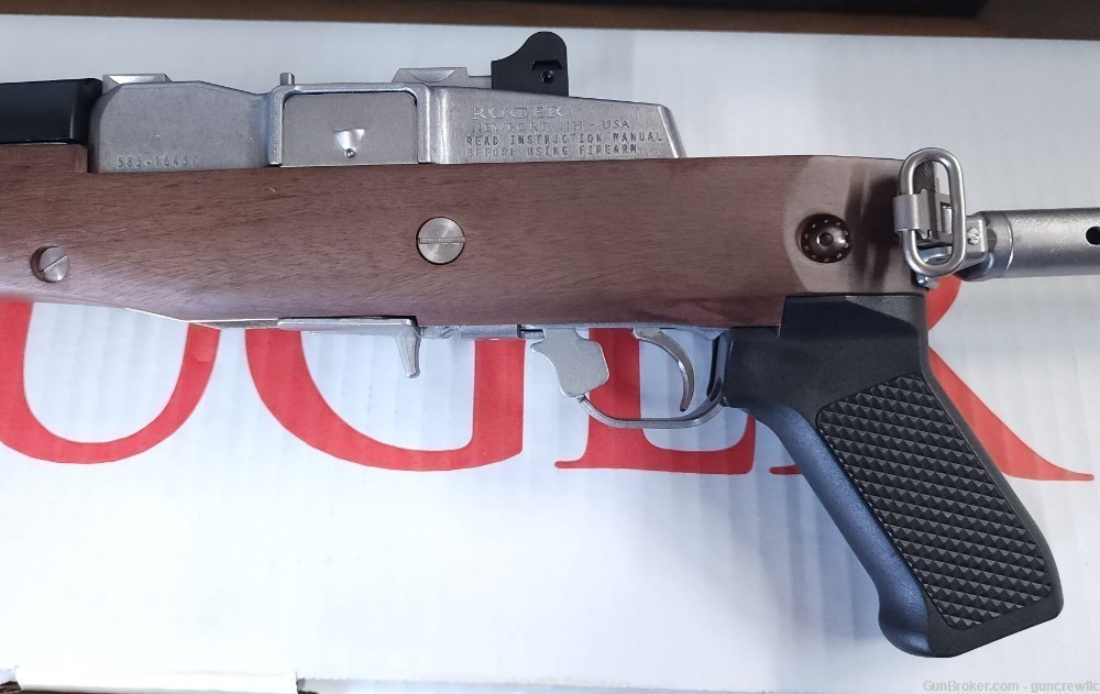 Ruger 05895 Mini-14 Tactical SS Side Fold Walnut 5.56 NATO 18.5" Layaway-img-14