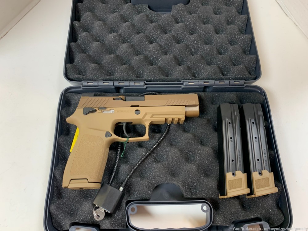 Sig Sauer P320 M17 9MM Pistol W/case and 3 mags-img-8