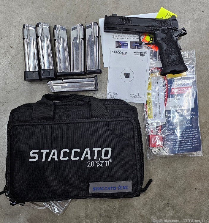 Staccato XC w/  4x 17rd 2x 20rd mags RMR / SRO optic plate included Comp-img-0