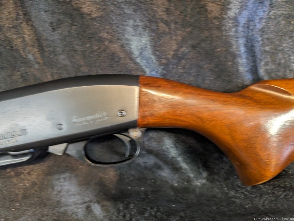Remington 760 Gamemaster 300 Savage Pump Action Rifle early -img-24