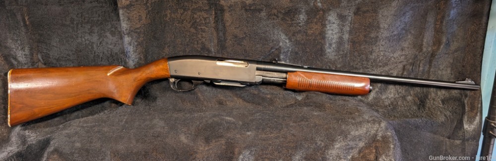 Remington 760 Gamemaster 300 Savage Pump Action Rifle early -img-0