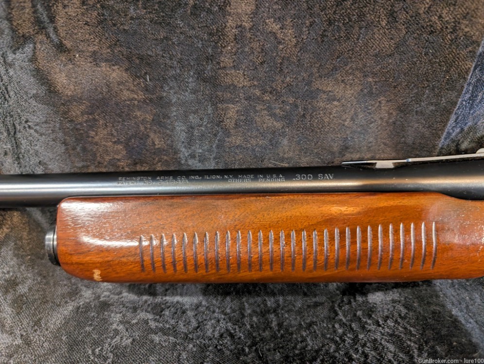 Remington 760 Gamemaster 300 Savage Pump Action Rifle early -img-27