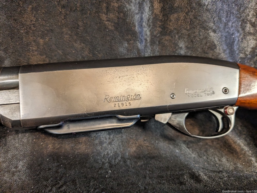Remington 760 Gamemaster 300 Savage Pump Action Rifle early -img-25
