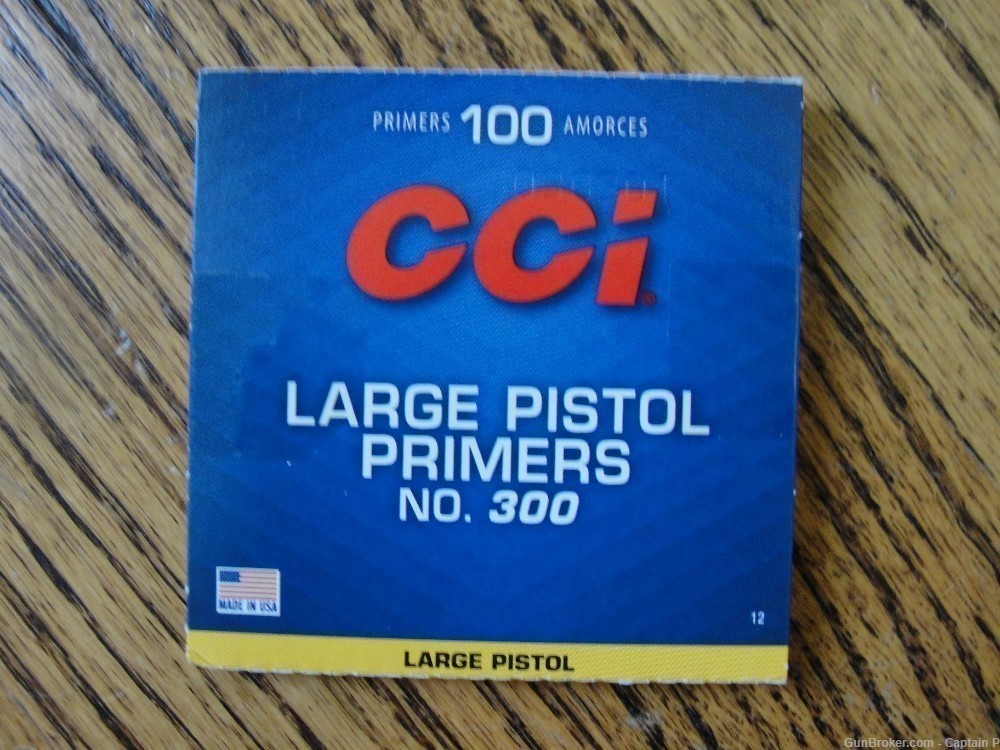 CCI Large Pistol Primers - No. 300 - FRESH - Combined Shipping-img-2