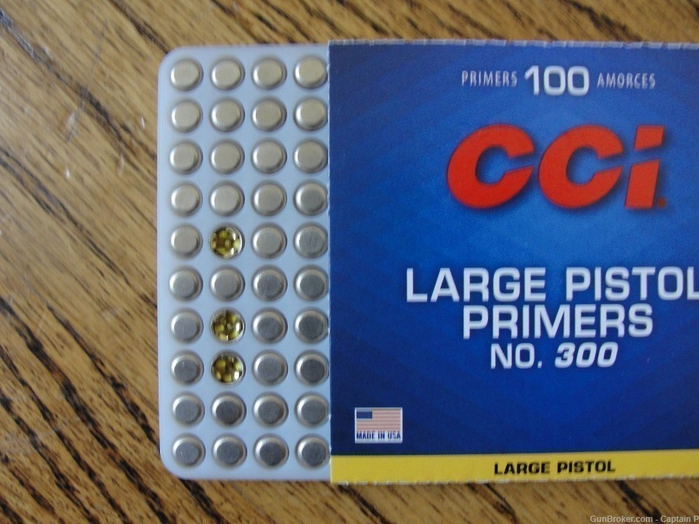 CCI Large Pistol Primers - No. 300 - FRESH - Combined Shipping-img-3