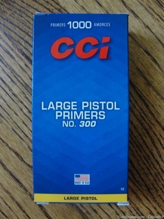 CCI Large Pistol Primers - No. 300 - FRESH - Combined Shipping-img-1