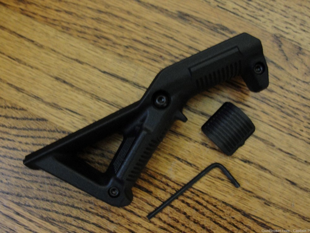 Black Polymer Angled Foregrip - FREE Shipping-img-1