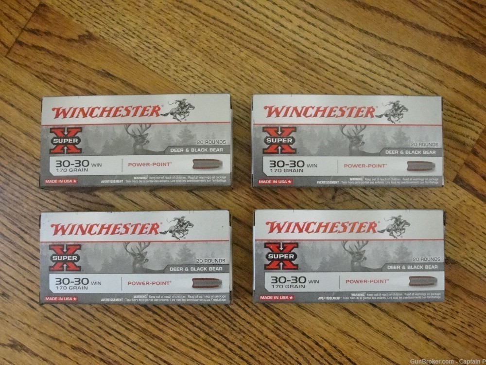 Winchester Super X Power-Point .30-30 Caliber - 170 Grains - Combined Ship-img-1