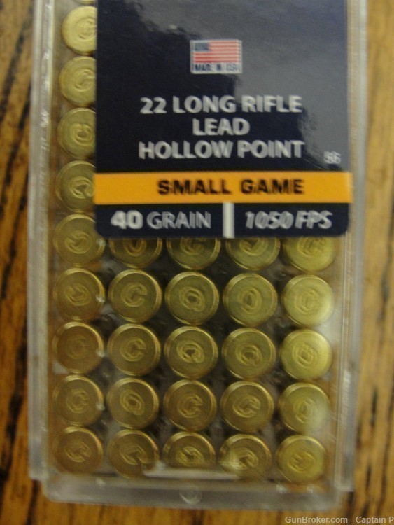1000 Rounds of CCI SUB-SONIC 22 LR - 40 Grain Hollow Point-img-1