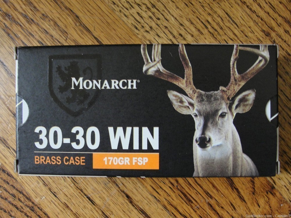  Monarch Prvi Partizan 30-30 Ammo - 170 Grain SP - Combined Shipping-img-0