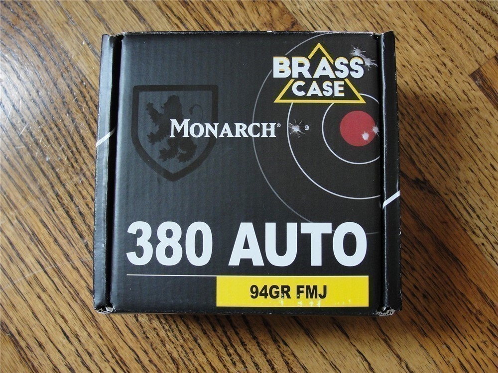 Monarch Brass Case .380 ACP Ammo - Combined Shipping-img-1