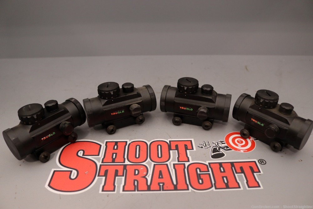 Lot O' Four (4) TruGlo 30mm Red Dot Sight TG8030P (New-Old-Stock) -img-0
