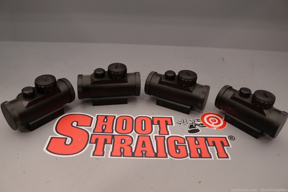 Lot O' Four (4) TruGlo 30mm Red Dot Sight TG8030P (New-Old-Stock) -img-1