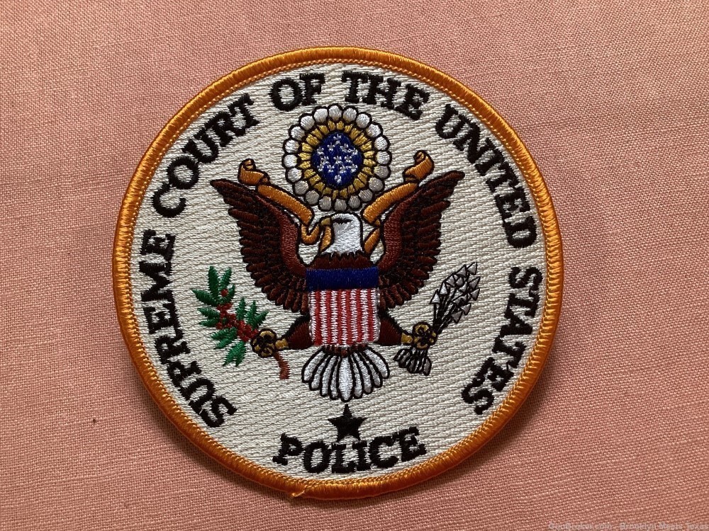 Supreme Court Of The United States Police Patch.-img-0