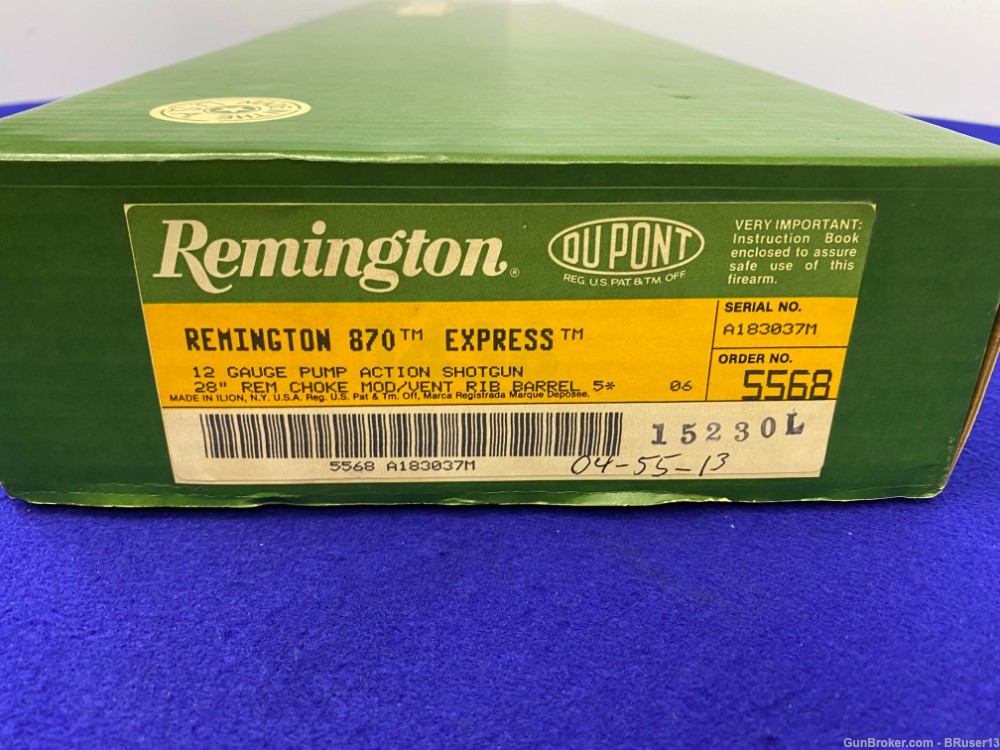 1991 Remington 870 Express Magnum 12Ga Blk *CLASSIC PUMP-ACTION SHOTGUN*-img-2