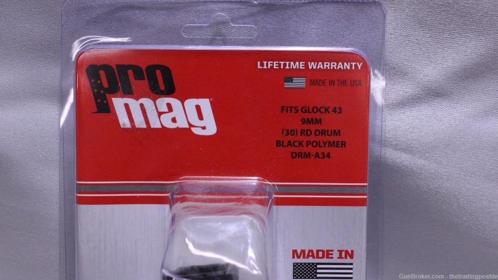 PRO MAG 30RD DRUM FOR GLOCK 43 9MM-img-3