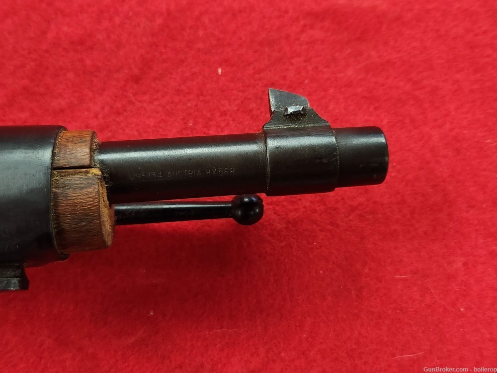 Austrian Steyr M95 Stutzen Carbine, 8x56R, WW1 WW2 all matching -img-10