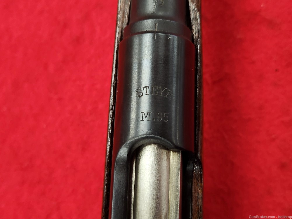Austrian Steyr M95 Stutzen Carbine, 8x56R, WW1 WW2 all matching -img-26