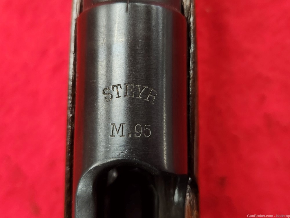 Austrian Steyr M95 Stutzen Carbine, 8x56R, WW1 WW2 all matching -img-63