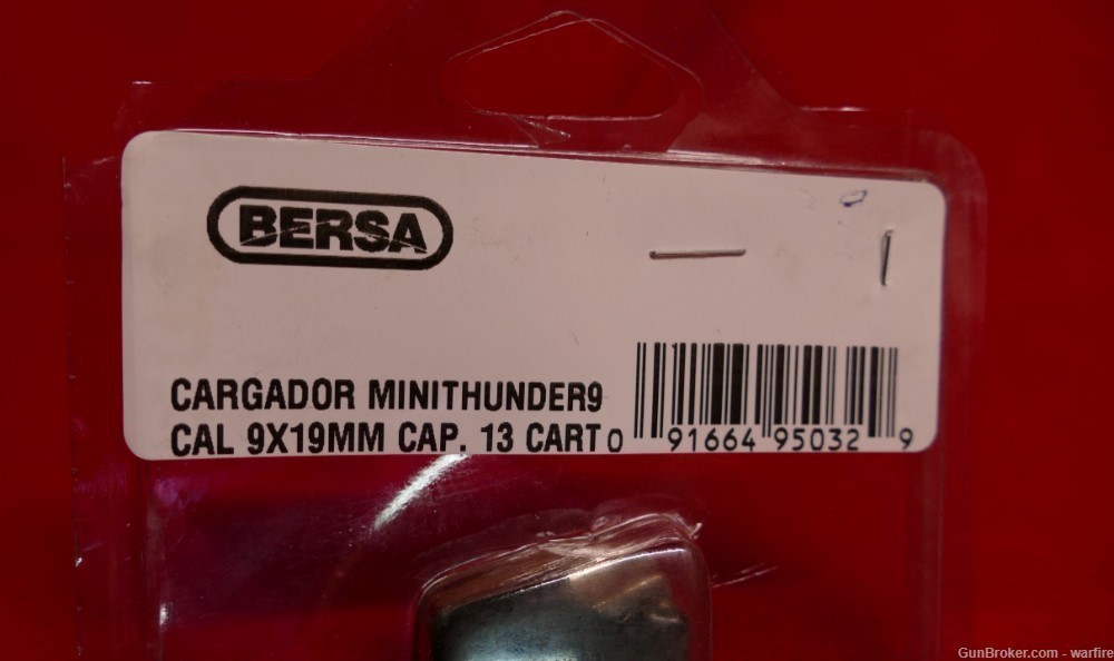 Bersa Mini Thunder 9 9MM Magazine-img-0