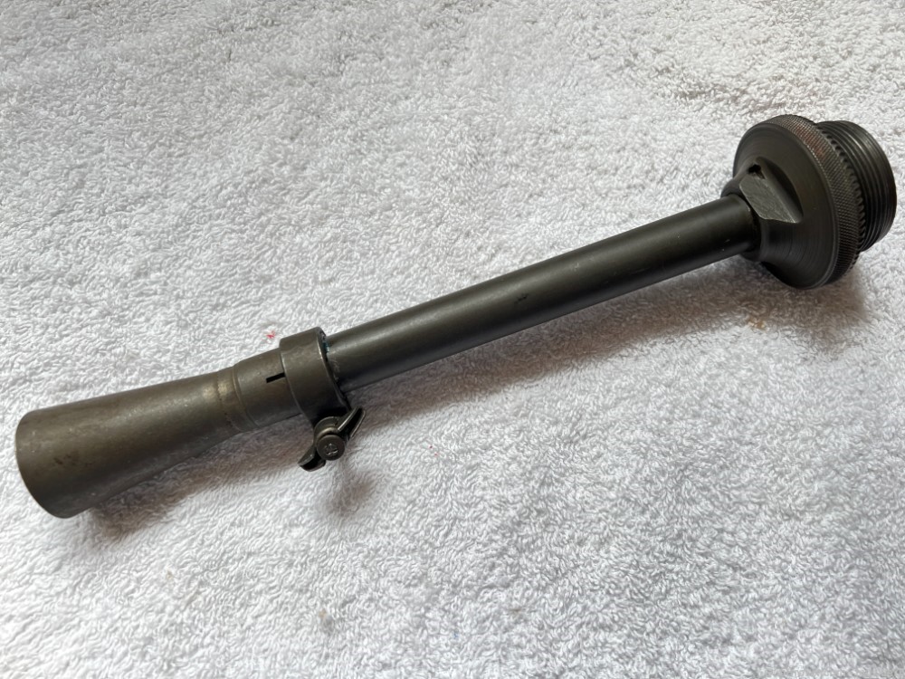 NOS Marlin M3 M3A1 Grease Gun Barrel w/ LFC M9 Flash Hider US Contract-img-0