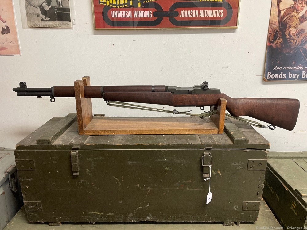 Commercial Springfield M1 Garand with USGI parts-img-0