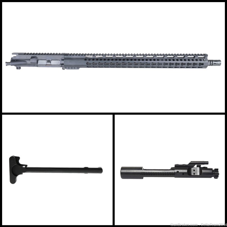 AR15 20" 5.56 223 Rifle Complete Upper - MilSpec Upper - BCG & CH Included-img-0