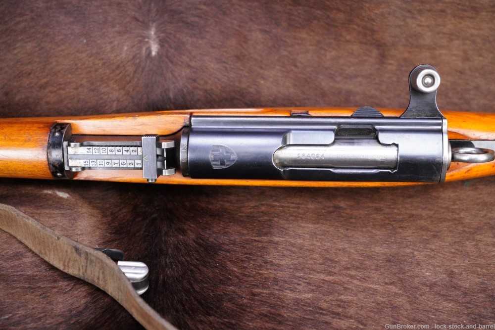 Swiss K31 1931 Matching Straight Pull 7.5x55 Bolt Action Rifle 1952 C&R-img-16