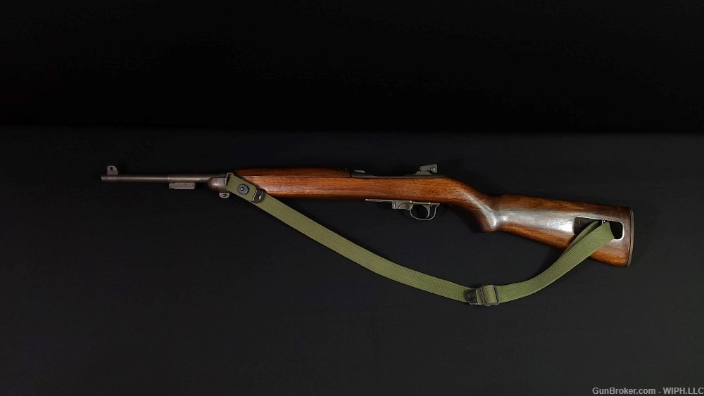 IBM M1 Carbine 30 Carbine  WWII 1943 -img-2