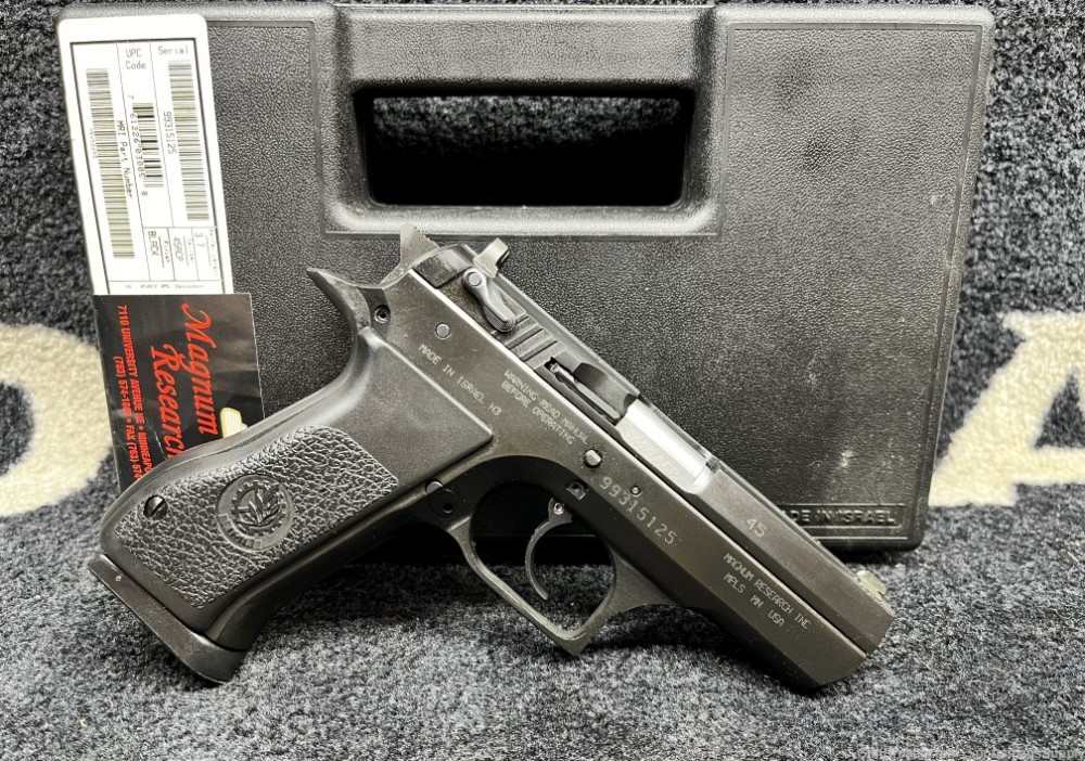USED Magnum Research Baby Eagle in .45 ACP with 3.7" Brl and 1-10 Rnd Mag!-img-0
