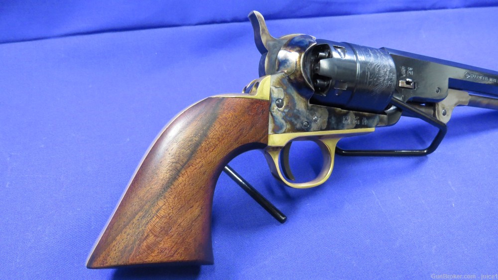 Pietta 1851 Navy Yank Steel .44Cal Black Powder 7.5” Revolver -img-23