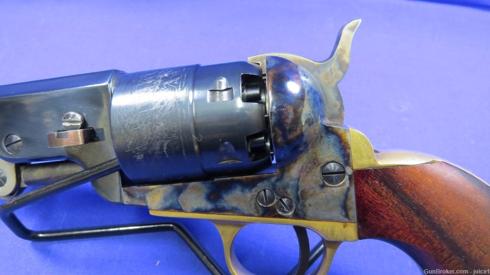 Pietta 1851 Navy Yank Steel .44Cal Black Powder 7.5” Revolver -img-24