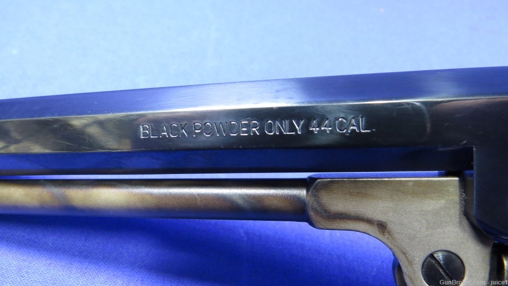 Pietta 1851 Navy Yank Steel .44Cal Black Powder 7.5” Revolver -img-16