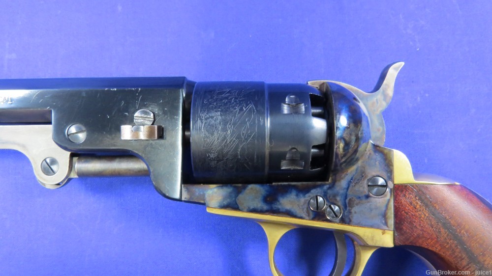 Pietta 1851 Navy Yank Steel .44Cal Black Powder 7.5” Revolver -img-5