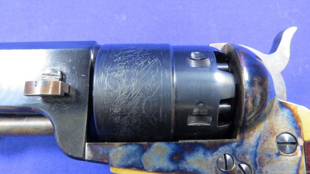 Pietta 1851 Navy Yank Steel .44Cal Black Powder 7.5” Revolver -img-4