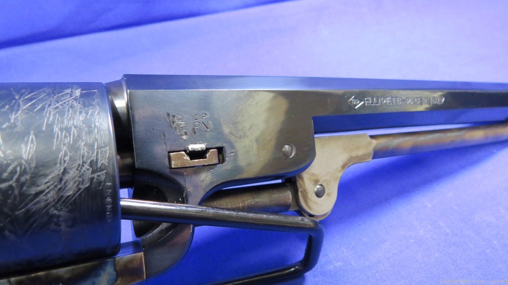 Pietta 1851 Navy Yank Steel .44Cal Black Powder 7.5” Revolver -img-26