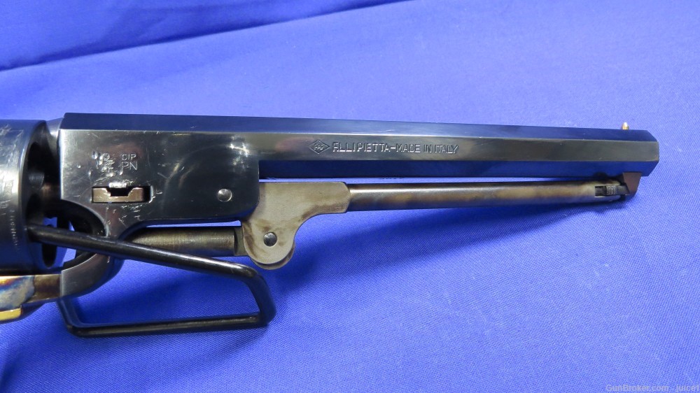 Pietta 1851 Navy Yank Steel .44Cal Black Powder 7.5” Revolver -img-13