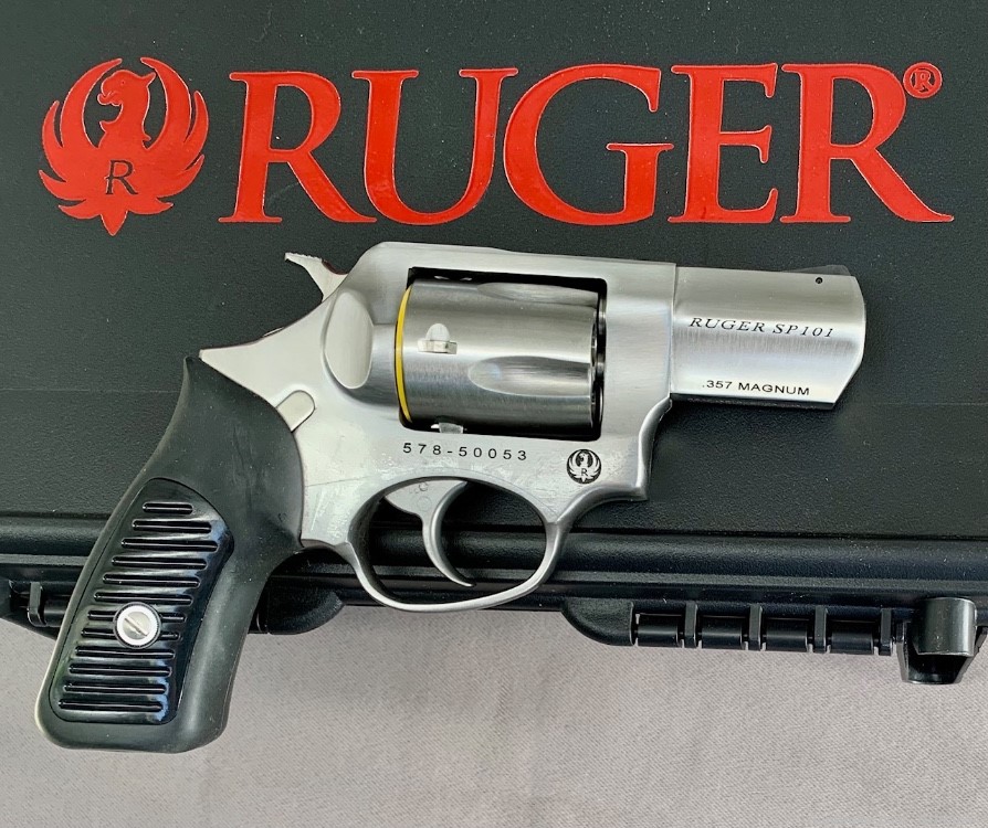 Ruger SP101 (05718) - .357 Magnum (2022) - stainless w/ 2-1/2" bbl - LNIB-img-1
