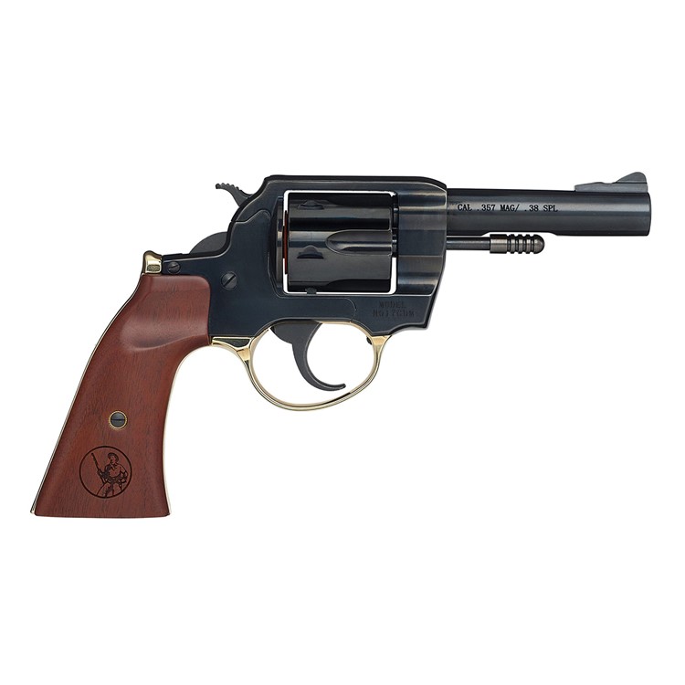 Henry Big Boy .357 Magnum Revolver 6Rd 4 Barrel Steel Barrel/Cyl/Frame Chan-img-0