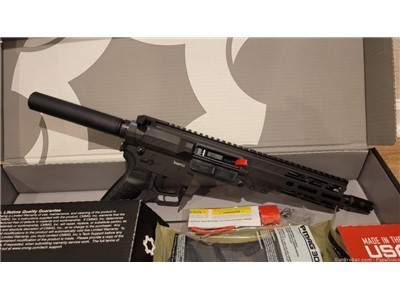 CMMG Banshee 8" 7.62x39 MK47 Pistol Extension Armor Black