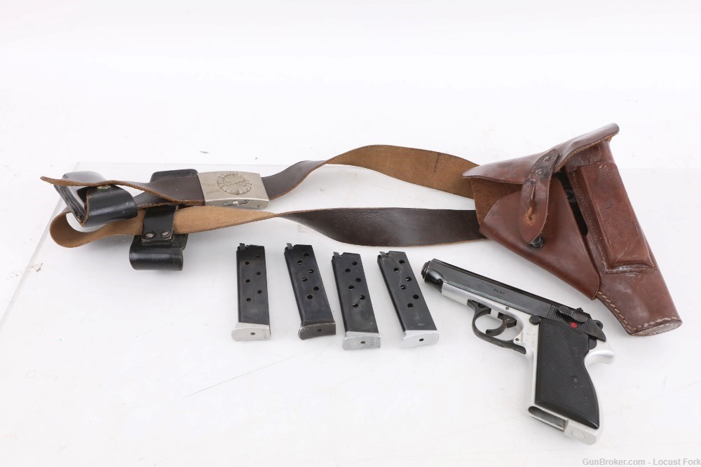 FEG PA-63 9x18 Makarov Two Tone FOUR MAGS Leather Rig Holster Belt NoReserv-img-0