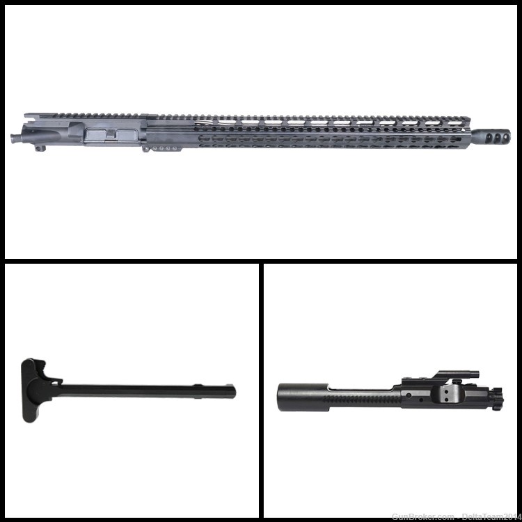 AR15 20" 5.56 223 Rifle Complete Upper - Compensator - BCG & CH Included-img-0